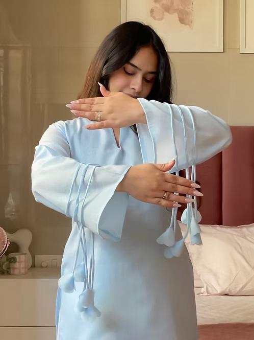 Dream Drape – 3 Piece Cotton Suit with Chiffon Dupatta